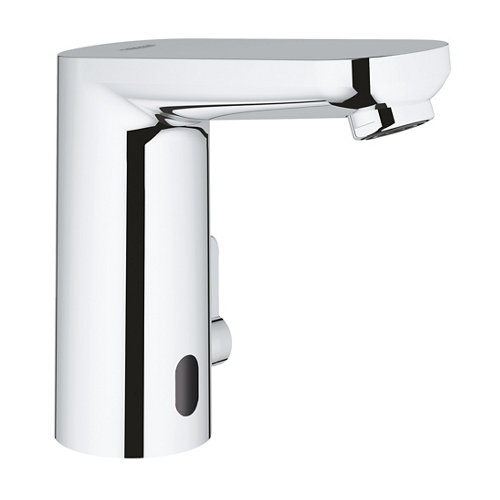 Grifo lavabo con sensor grohe eurosmart cromado de la marca Grohe en acabado de color Gris / plata fabricado en Latón