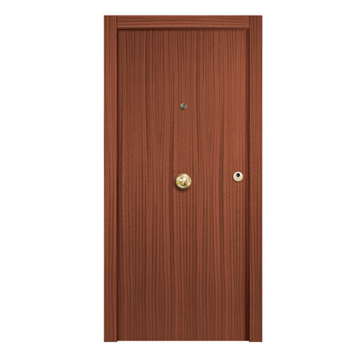 puerta prepintada lisa blanco de apertura derecha de 72.5 cm 26 Puerta de entrada blindada lisa izquierda sapelly/blanco de 85.7x205 cm