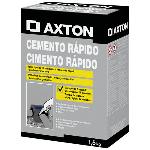 Cemento rápido axton 1.5kg