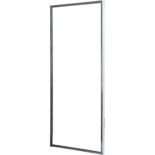 Panel de ducha essential transparente perfil cromado 80x185cm