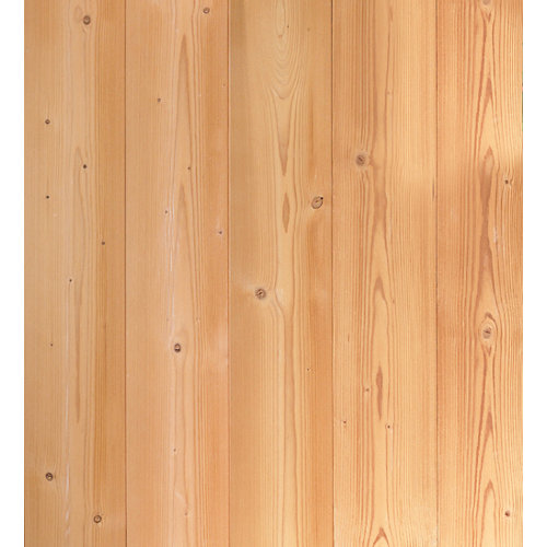 Revestimiento de pared de madera pino natural