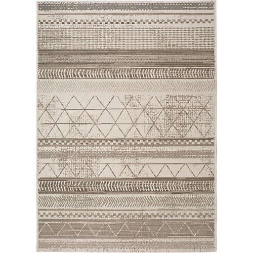 Alfombra gris polipropileno in-out libra 19582 80 x 150cm