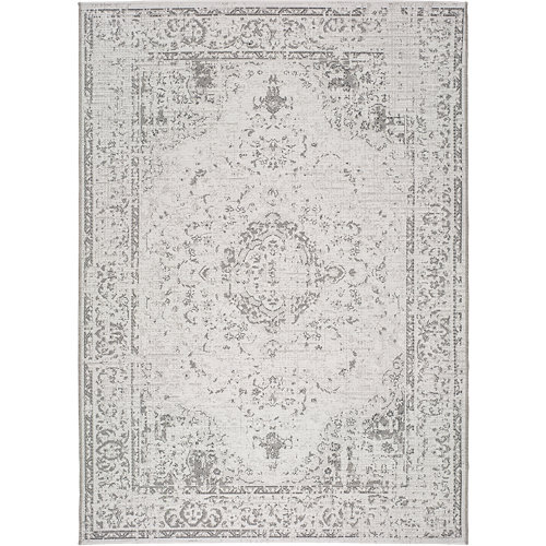 Alfombra beige microfibra blizz 79800 160 x 230cm 26 Alfombra gris polipropileno in-out weave 8148 155 x 230cm