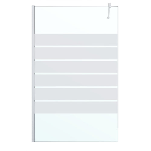 Panel de ducha cool life transparente, serigrafiado 110x200 cm
