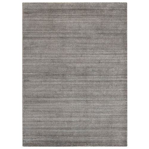 Alfombra kavir rectangular gris 140x200 cm