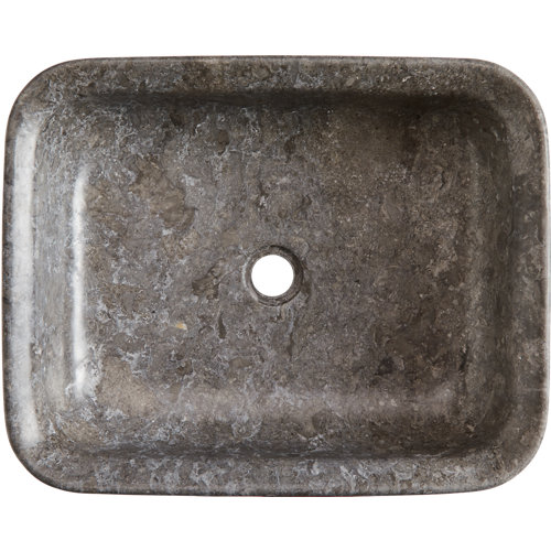 Lavabo salta gris / plata 50x15x38 cm