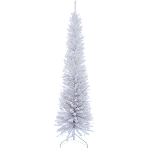 Árbol de navidad blanco slim 180 cm