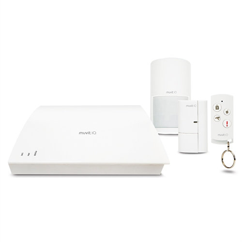Sistema de seguridad hogar muvit io hogar pack elemental