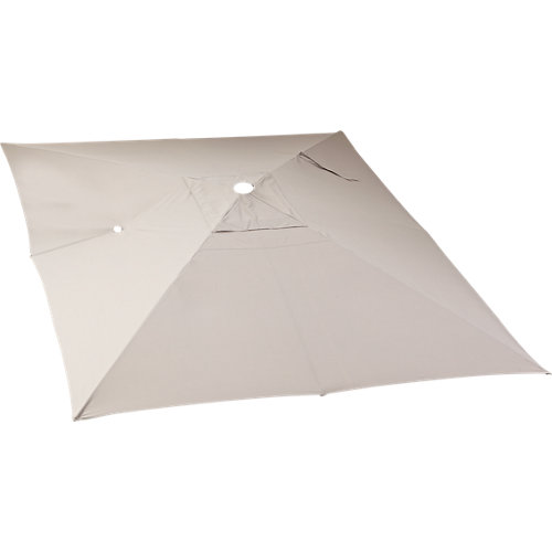 Toldo parasol sonora led tostado 280x390 cm