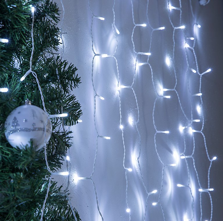 luces conectables para navidad leroy