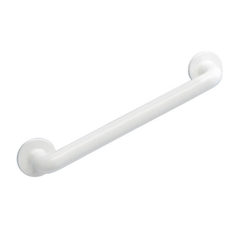 Asidero de baño secura 8x7x43 cm blanco de la marca Wenko en acabado de color Blanco fabricado en Aluminio