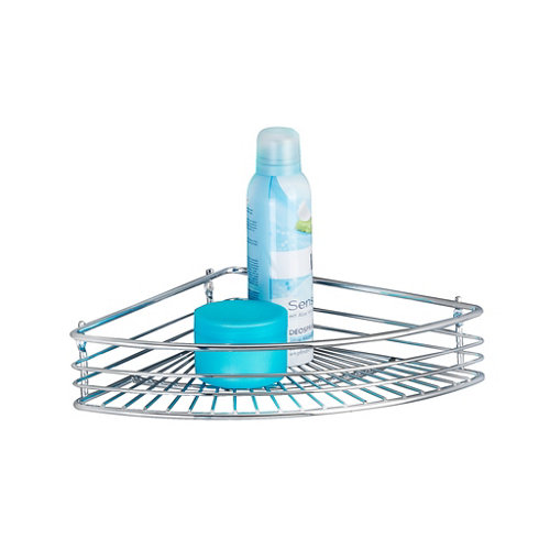 Rinconera de ducha milano gris / plata 31.5x6x cm de la marca Wenko en acabado de color Gris / plata fabricado en Metal