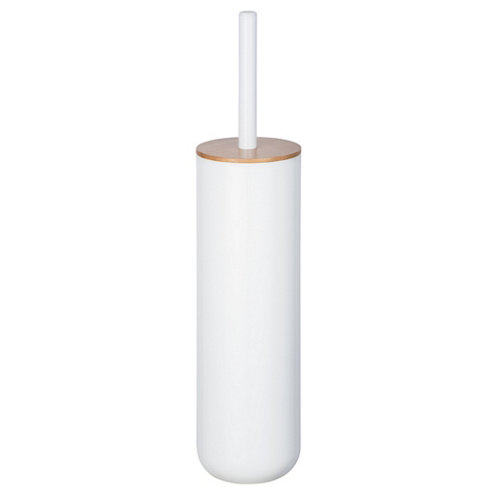 Escobillero posa blanco de la marca Wenko en acabado de color Blanco fabricado en Plástico