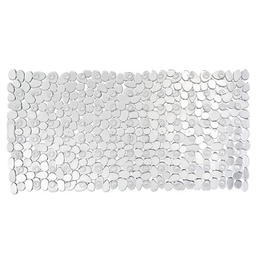 Alfombra antideslizante paradise transparente 36x71 cm de la marca Wenko en acabado de color Incoloro / transparente fabricado en PVC
