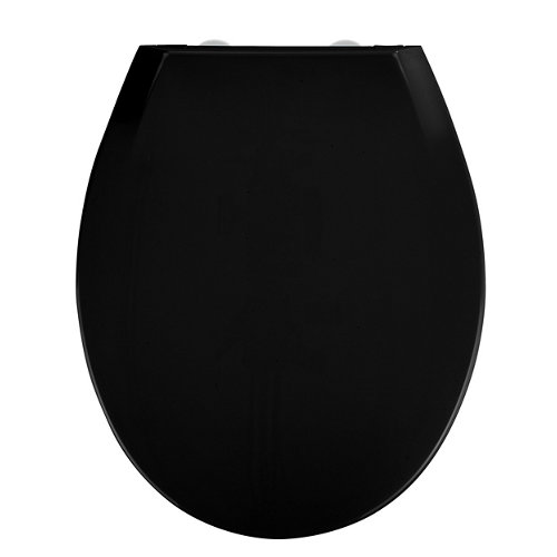 Tapa wc wenko kos amortiguada negro de la marca Wenko en acabado de color Negro fabricado en Plástico termoduro