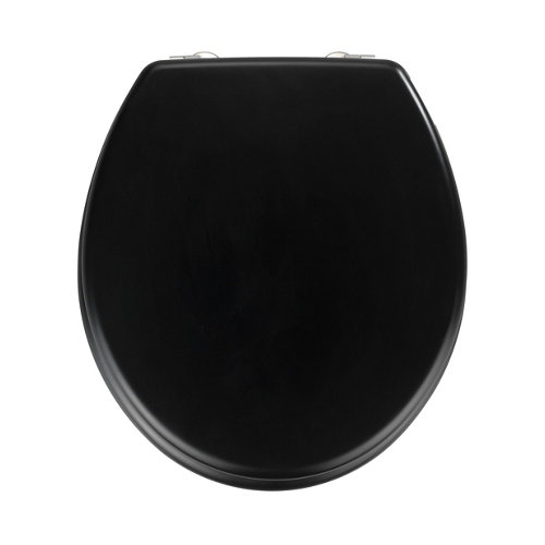Tapa wc wenko prima negro de la marca Wenko en acabado de color Negro fabricado en MDF