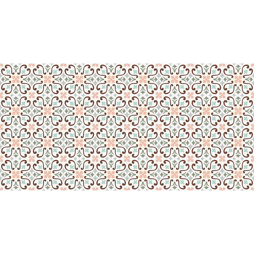 Película adhesiva para acristalamiento azulejos de imitación encant de 1 x 2 m