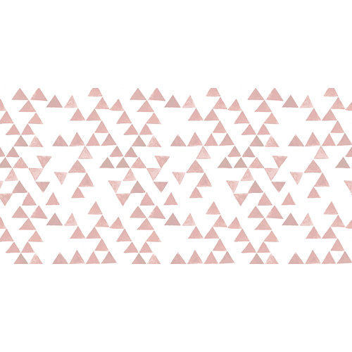 Rollo adhesivo infantil pirámide rosa 1x2 m