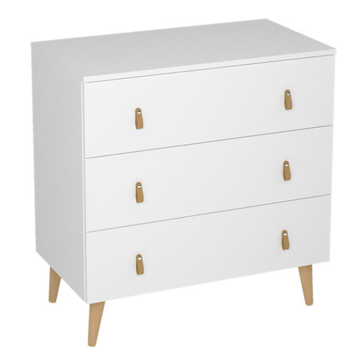 puerta viena roble de apertura izquierda de 125 cm 24 Cajonera 3 cajones serie retro blanca 83x80x48cm (altoxanchoxfondo cm)