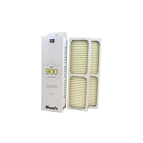 Pack 2 filtros hepa para purificador gran 900