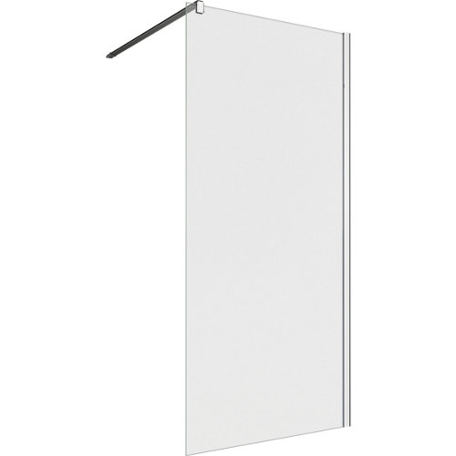 Panel de ducha transparente 88x200 cm