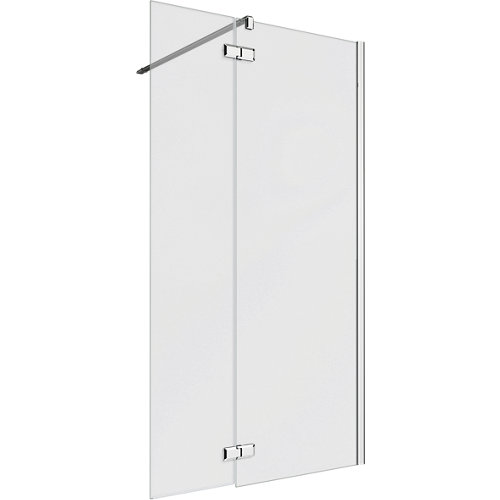 Panel de ducha neo transparente perfil cromado 108x200cm