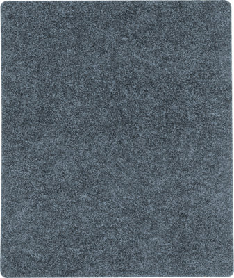 Felpudo gris de polipropileno 100 x120 cm