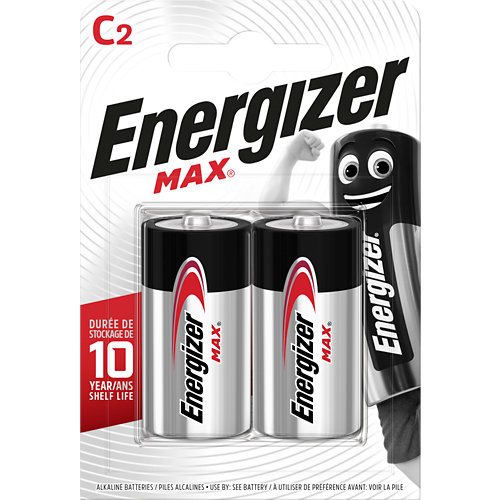 Pack 2 pilas lr14 energizer maxpowerseal