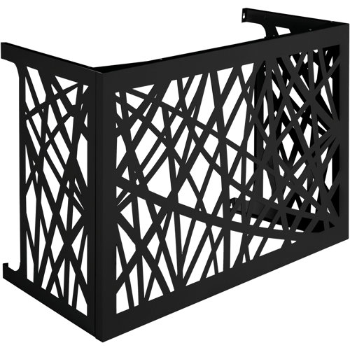 Celosia aire acondicionado exterior antracita 102x78x50 cm