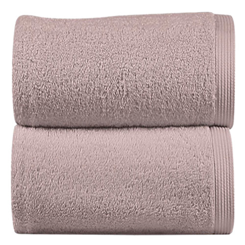 Toalla de algodón rosa 30 x 50 cm