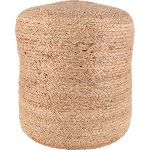 Puf yute natural 45x45cm