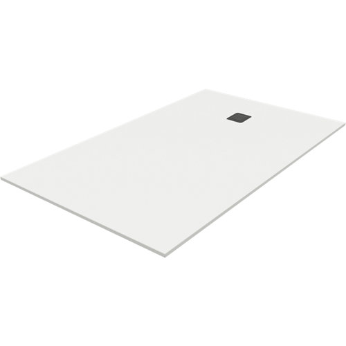 Plato de ducha pietra 100x80 cm blanco