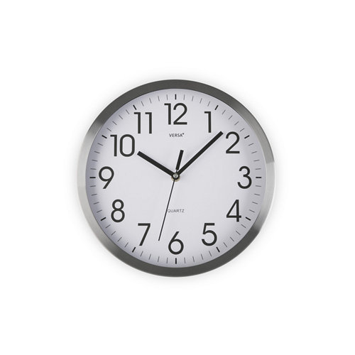 Reloj cocina aluminio 20cm diametro , 20x4.1x20cm