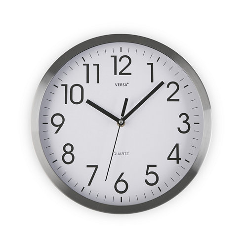 Reloj cocina aluminio 30,5cm diametro, 30.5x4.1x30.5cm