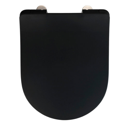 Tapa wc wenko sedilo amortiguada negro de la marca Wenko en acabado de color Negro fabricado en Plástico termoduro