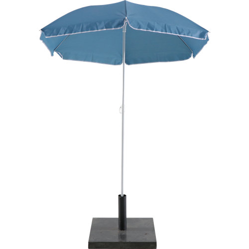 Parasol metálico playa azul 180 cm