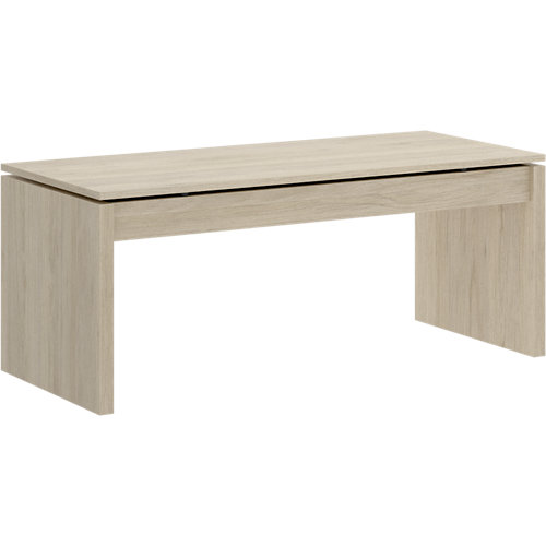 Mesa elevable de centro luca color natural 100x43x50 cm