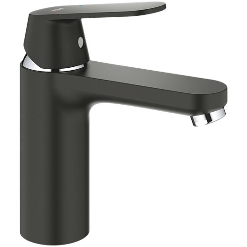 Grifo lavabo monomando grohe eurostyle negro mate de la marca Grohe en acabado de color Negro fabricado en Latón