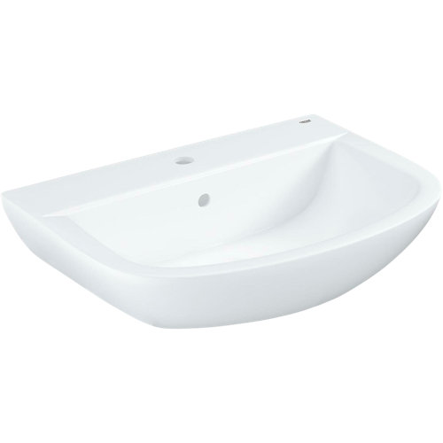 Lavabo suspendido bau ceramics blanco 20x49.5 cm de la marca Grohe en acabado de color Blanco fabricado en Cerámico