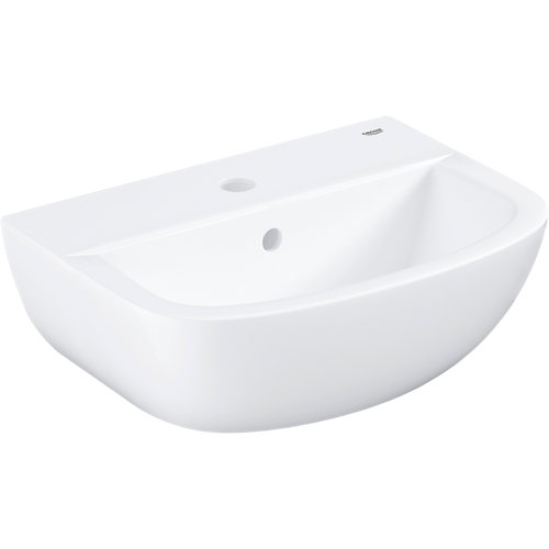 Lavabo suspendido bau ceramics blanco 20x37 cm de la marca Grohe en acabado de color Blanco fabricado en Cerámico