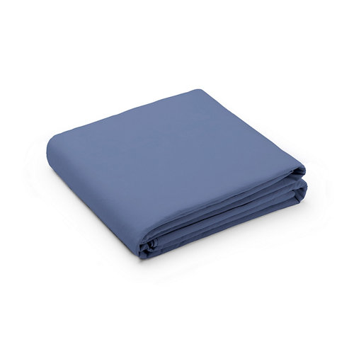 Sabana encimera cama 105cm percal liso blueberry w.g.