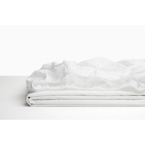 Sabana bajera ajustable cama 180cm percal liso bl ópt w.g