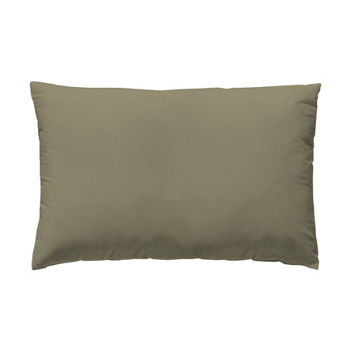 Funda almohada 45x125 percal liso cama 135cm bronce w.g.