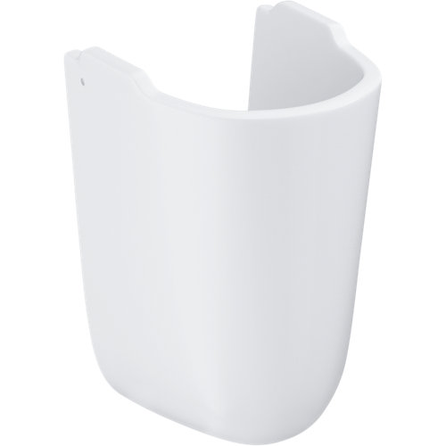 Semipedestal bau ceramics 22x 28.5cm de la marca Grohe en acabado de color Blanco fabricado en Porcelana