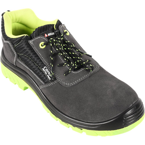 Zapato bajo serraje bellota t39 gris y verde