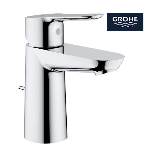 Grifo lavabo monomando grohe start clova cromo de la marca Grohe en acabado de color Gris / plata fabricado en Latón