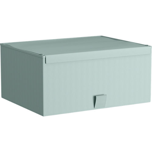 Spaceo home caja s aguamarina 36x28x16,5cm