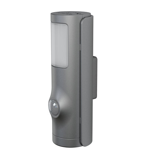 Luz led a pilas ledvance nightlux tourch plateada con sensor