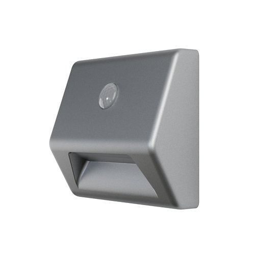 Luz led a pilas ledvance nightlux stair plateada con sensor