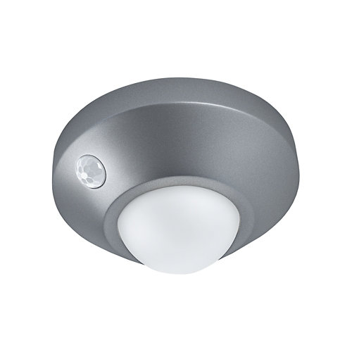 Luz led a pilas ledvance nightlux ceiling plata con sensor